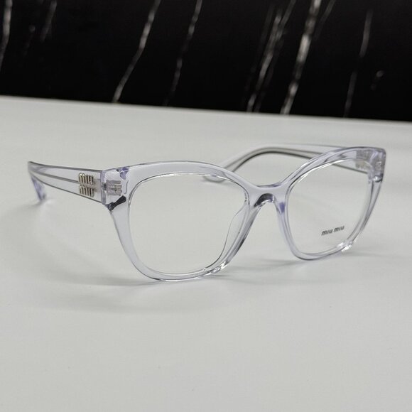 NEW MIU MIU MU05XV 15Z1O1 CAT EYE WOMEN EYEGLASSES VMU 05X 15Z1O1, MU 05XV - Picture 4 of 10